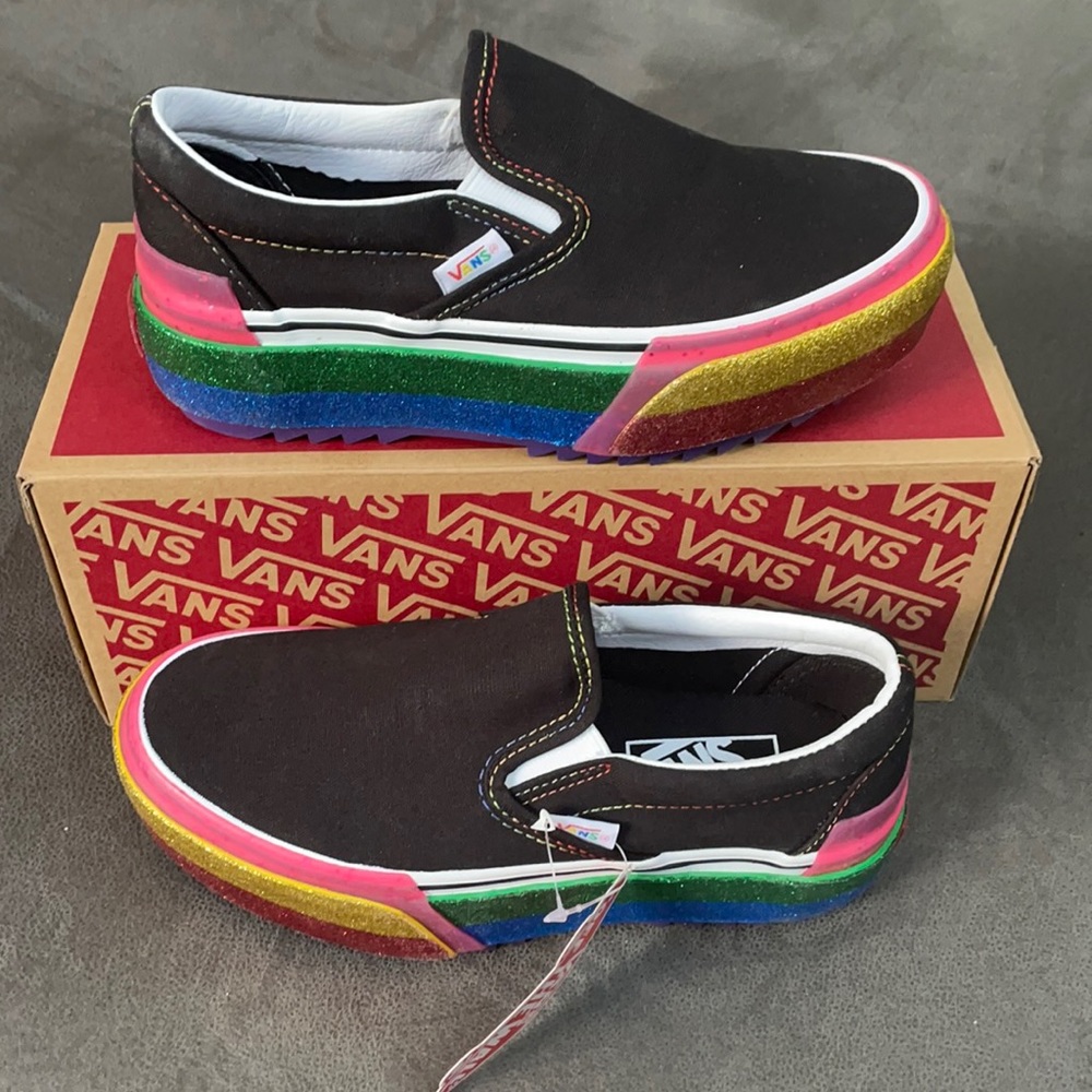 Vans Classic Slip On S platform shoes for women